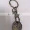 Nickle plating custom keychain made of iron in die cast process *Customized logo and personalized keychain