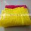 Lemon yellow pp mesh bag for packing vegetables