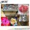 1+6 ice cream machine fryer machine|ice pan frying machine make roll |ice cream with 6 holes