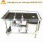 Manual saline meat injector / poultry meat brine injector machine