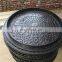 Ductile Iron Round Manhole Cover with Square Frame