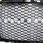 front Bumper grille center honeycomb mesh grill for Audi A3 S3 8V RS3 2014-2016