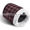 New Design Fashion Red Plaid Warm Soft Small Cat Pet Tunnel Bed