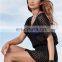 New design comfortable adult bathing suit mesh knitted beachwear woman swimwear