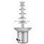 Professional Commercial Industrial Price Small Mini Chocolate Fountain Machine for Sale