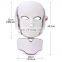 2021 New facial beauty therapy 7 colors mask led neck face mask led mask