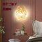 Crystal LED wall lamp light wall lamp Nordic postmodern crystal wall lamp bedroom bedside stair lamp wall lamp crystal
