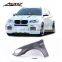 Body kits for BMW X6 auto parts 2008-2013 E71 X6/X6M to HM style middle muffler wide body kits for BMW X6 E71 body kit