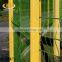 decorative welded wire fencing panels green ral6005 iron wire fence