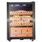 Premium Luxury Countertop Build in Cigar Weed Humidor Humidifier Thermostat Black Custom Individual Cigar Cooler Humidor