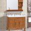 Sanitaryware solid wood bathroom cabinet