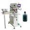 Semi auto 2 color glass bottle open ink well pad printer machine with pad clean system