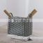 beautiful and practical designed natural crochet cotton rope storage baskets organizer for home decor