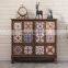 Vintage antique solid wood drawer storage cabinet living room wood cabinet