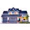 Mobile home portable prefabricated houses