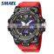 SMAEL 8008 Digital Original Brand Quartz Chronograph Custom Logo Wrist Watch Mens Waterproof Watches