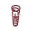 Red Color Rear Resorte Shock Spring  8.5x11 mm For Toyota Tercel  resorte