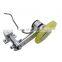 CALT Textile length measuring sensor wheel meter counter 300mm perimeter 1000ppr rotary encoder with spring bracket