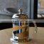 2015 stainless steel french press, borosilicate glass coffee pot, coffee maker 1000ml