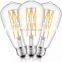 Dimmable Bulbs LED Glass Filament Lamp Indoor Vintage Edison Bulb Light