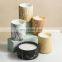 ENO Custom marble jar Scented candle and wooden Scented candle jar fragrance products home fragrance Scented candle