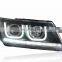 upgrade the latest led DRL HID xenon headlamp headlight for Dodge journey head lamp head light 2009-2019