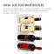 High Quality Transparent BPA Free Water Bottle Pantry Cabinet Storage Organizer Stackable Plastic Wine Rack Holder