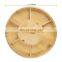 Rotating Bamboo Serving Tray and Cheese Serving Platter