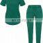 Customized Women Hospital Nursing Scrubs Suit Uniforms Women Short Sleeve Medical Scrubs Sets