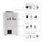 Multifunctional 100W Mobile Power Supply Portable Car Jump Starter Power Bank