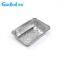 Rectanglar Aluminum Foil Container Wrinkle Wall Container
