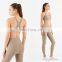 Home Gym Workout Womens Jogger Two Piece Yoga Suit Tracksuits Yoga Set Custom Logo