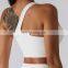 Custom logo women's sports bra push up active wear yoga workout plus size gym bra top