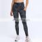 NEWEST Tie Dye Camo Printing Fitness Yoga High Waisted Pants Leggings With Side Pockets For Women Active Wear