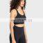 High Quality Sexy Cross Thin Straps Sports Bra Crotchless Leggings Two Piece Gym Fitness Yoga Suit Set Women Outdoor Clothing