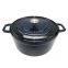 Enamel casserole cast iron large size stock soup cooking pot