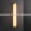 Modern Bedside Brass Sconces Wall Lamp For Bedroom Living Room Home Led Alabaster Long Wall Lamp
