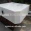 CNC machining welding ceramic white PP tanks