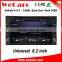 Wecaro WC-2U6400 android 4.4.4 2 din 6.2" universal car dvd gps navigation system