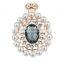 Women Luxury Rhinestone Brooch Wholesale Fashion Elegant Pearl brooches
