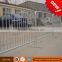 used galvanized crowd control barrier