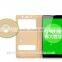 View Window Smart Flip leather case for Huawei Ascend P8
