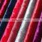 china factory supply 100% polyester shiny velvet fashion fabric for cloth