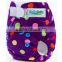 New baby diapers breathable newborn cloth diaper with hook and loop fastener