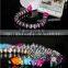 Micro USB Charger ceramic Beads Bracelet Data Charging Cable