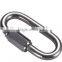 Stainless Steel AISI304 316 Quick Link, Zinc Plated quick link carabiner link