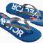 hot sale customized promotional EVA PE soft beach flip flops