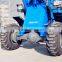 small front loader with hydraulic joystick