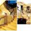 interior stainless steel stairs railing/balcony handrail/balustrade designs