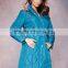 New quilting coat with detachable hood long sleeve fur collar winter jacket women down jacket